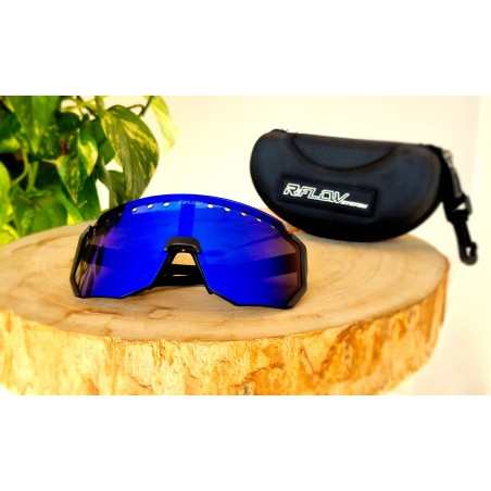 Lunette de sport R-flow System bleue