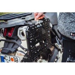 Support sacoche souple verrouillable